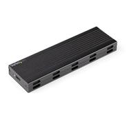 StarTech.com Enclosure USB-C a M.2 NVMe o M.2 SATA SSD 10Gbps - Case esterno portatile M.2 PCIe/SATA NGFF SSD in alluminio - Box esterno per SDD - Cavi host USB Type-C e USB-A - Supporta 2230/2242/226