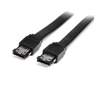 StarTech.com ESATA6 Cavo Schermato Esterno eSATA, M/M, 1.8 m, Nero 1.8 m Single