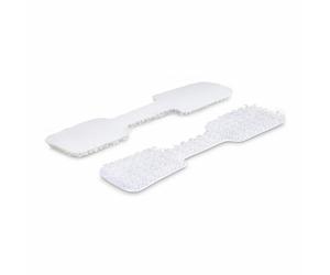 StarTech.com Etichette per cavi da 9cm, confezione da 100, bianco, Etichette per la gestione cavi con fissaggio a strappo, etic NEW
