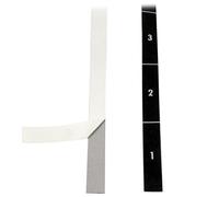 STARTECH.COM Etichette per unit Rack Fino a 49U, Confezione da 2 Strisce Inclus