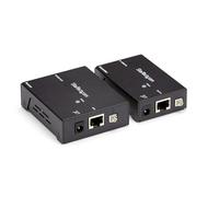 StarTech.com Juego Kit Extensor HDMI por Cable Ethernet UTP Cat5 Cat6 RJ45 Adaptador POC Power over Cable ( ST121HDBTE )