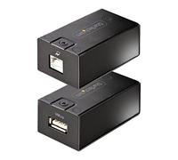 StarTech.com Extender USB 2.0 fino a 150m su Cavo Ethernet Cat5e/Cat6 - Estensore Porta USB Alimentato su Cavo di rete Lan - Extender/Adattatore USB over Ethernet con Plug RJ45 (C15012-USB-EXTENDER)