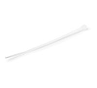 StarTech.com Fascette per cavi da 10,2 cm - Fascette per cavi in nylon/plastica bianca - Avvolgi cavi elettrici/rete - 94V-2 Fire & UL Rated TAA (CBMZT4NK)