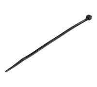 StarTech.com Fascette per cavi da 15,2 cm - Fascette per cavi in nylon medio nero e plastica - Avvolgi cavi elettrici/rete - 94V-2 Fire & UL Rated TAA (CBMZT6B)