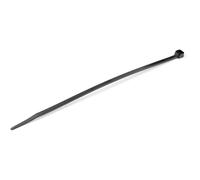 StarTech.com Fascette per cavi da 20,3 cm - Fascette per cavi in nylon/plastica nera - Avvolgi cavi elettrici/rete - 94V-2 Fire & UL Rated TAA (CBMZT8B)