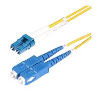 Cavo Fibra Ottica StarTech.com LC a SC OS2 Monomodale 9/125µm 100G LSZH 2m Duplex Basso Perdite