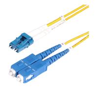 Startech.Com Fibra ottica duplex monomodale Yellow e Blue 1m SMLCSC OS2 1M