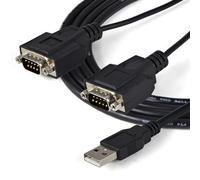 StarTech.com FTDI Cavo adattatore da USB a seriale RS232 a 2 porte con memoria per porta di comunicazione - Nouvo