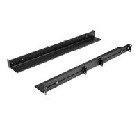 StarTech.com Guide Rack 1U a Profondità Regolabile 60-91 cm; Binari Universali per Armadio Rack 19" a 4 Montanti - Kit Guide Rack Dati per Computer HPE ProLiant Dell PowerEdge (UNIRAILS1UB)