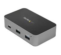 StarTech.com HB31C3A1CS Hub USB-C a 4 Porte, 10 Gbps, 3 USB-A e 1 USB-C, Aliment