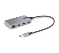 Startech.Com HUB 2 in 1 Mini Dock USB con Ethernet Grey 5G3AGBB USB A HUB