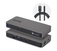 Startech.Com HUB 2 in 1 Thunderbolt 5 Gray 303UE TB5 HUB