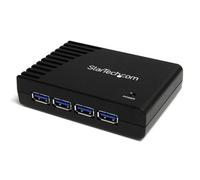 StarTech.com Hub a 4 porte USB 3.0 SuperSpeed, colore nero