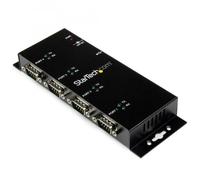 StarTech.com Hub adattatore seriale USB a DB9 RS232 4 porte - Guide DIN industri