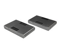 StarTech.com Hub Extender USB 3.0 a 4 porte con 1 prolunga per porta Gigabit Ethernet su cavo singolo Cat6a/Cat7 (RJ45) - 100 m - Kit di estensione USB (USB-A) - USB 3.2/3.1 Gen 1 (USB3004EXT2) da 5