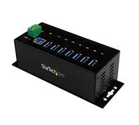 STARTECH.COM HUB Industriale USB 3.0 a 7 Porte, Perno e con centratore USB 3.0 c