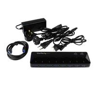 ST 103008U2C - USB 3.0 10-Port Hub with charge-/syncports 2x 1,5A