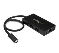 Startech Usb C 3.0 3 Port Hub One Size Black
