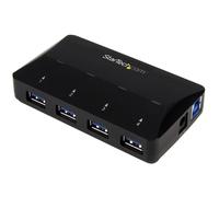 StarTech.com Hub USB 3.0 a 4 Porte con Porta di Ricarica Dedicata - 1 Porta x 2,4 Amp NEW