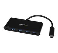 Startech Hub Usb 3.0 A 4 Porte Usb-c A 4x Usb-a One Size Black