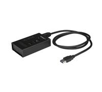 StarTech.com Hub USB 3.0 a 4 porte - USB Type-A a 1x USB-C e 3x USB-A - Hub USB commerciale in metallo - SuperSpeed 5Gbps USB 3.1/3.2 Gen 1 -