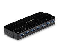 StarTech.com HUB USB 3.0 a 7 porte alimentato - Perno e concentratore USB 3.0 ultra veloce - Nero