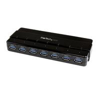 StarTech.com HUB USB 3.0 a 7 porte alimentato - Perno e concentratore USB 3.0 ultra veloce - Nero