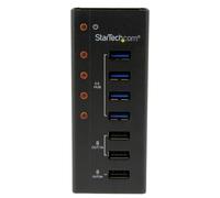 StarTech.com Hub USB 3.0 alimentato a 4 porte con 3 porte di ricarica USB