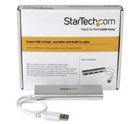 Startech Hub Usb 3.0 A 4 Porte Compatto -macbook One Size Silver / White