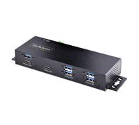 StarTech.com Hub USB a 7 porte industriale da 10 Gbps con alimentatore, in metallo, montabile, 5 porte USB-A e 2 porte USB-C do NEW