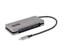 StarTech.com Hub USB-C a 4 porte - 1x USB A e 3x USB C - Adattatore multiporta USB 3.1 10Gbps - Alimentazione a bus - Hub USB Type-C con cavo da 25 cm - Hub/Splitter portatile da USB-C a USB-A - Nouvo