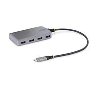 StarTech.com Hub USB C a 4 porte - 5Gbps - Hub da USB-C a 4x USB-A con ingresso