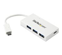 ST HB30C3A1CFBW - USB 3.0, hub USB-C a 4 porte, 3 USB-A 1x USB-C, bianco