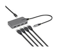 Startech.Com Hub USB Gray 4 porte 5G4AC USB C HUB