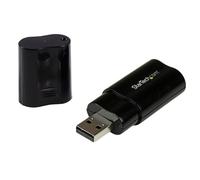 StarTech.com Scheda Audio Esterna Stereo USB 2.0 - Adattatore esterno scheda audio Stereo USB 2.0 a 3,5 mm Jack audio