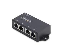 StarTech.com Iniettore PoE+ Midspan a 2 Porte Gigabit, Adattatore 30W Power Over Ethernet 10/100/1000Mb, Installazione a Muro