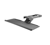 Startech.com KBTRAYADJ Ripiano sotto Scrivania, Regolabile, Vassoio Porta Tastie