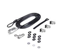 STARTECH.COM - Kit Di Sicurezza Per Computer Portatili /Desktop e Periferiche, Blocco Di Sicurezza Antifurto, K-Slot, Cavo In Acciaio Da 3m, 3 Disposi