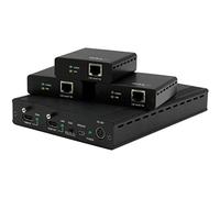 ST ST124HDBT - HDMI Extender over CAT 5/6/7, HDBaseT, triple splitter, 4K, 35 m