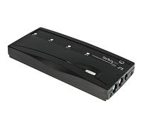 StarTech.com Kit Switch Kvm PS/2 4 Porte Colore Nero con Cavi
