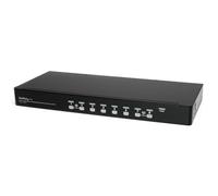 StarTech.com Kit Switch KVM USB montabile a rack 1U 8 porte con funzione OSD e c
