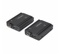 StarTech.com Extender KVM DisplayPort in fibra ottica, 4K 60Hz, kit di estensione multimodale 300m, moduli SFP+ preinstallati