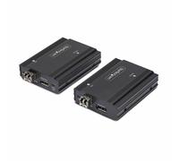 StarTech.com KVM Extender DisplayPort su fibra ottica, 4K 60Hz, kit di estensione, fino a 300m [multimodale] con moduli SFP+ pr