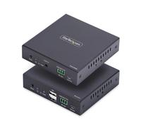 StarTech.com KVM Extender HDMI su Rete IP, Kit Trasmettitore e Ricevitore HDMI 4K e USB su Ethernet/Cat6, AVoIP, no Driver
