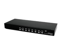 StarTech.com KVM Switch DVI 8 porte - KVM Switch DVI/HDMI Risoluzione fino a 1920 x 1200 USB 8 porte - Staffe per installazione in Armadio Rack 19" incluse (SV831DVIU)