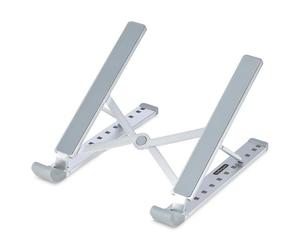 StarTech.com LAPTOP-RISER-BAR supporto per laptop Supporto per computer portatile Argento (LAPTOP RISER STAND ERGONOMIC - - RAI NEW