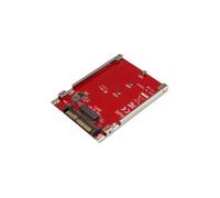 StarTech.com M.2 Drive to U.2 (SFF-8639) Adattatore host per SSD M.2 PCIe NVMe Adattatore interfaccia M.2 M.2 Card U.2 rosso