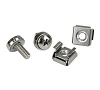 StarTech.com M5 Mounting Screws and Cage Nuts for Server Rack Cabinet - Pack of 50 Server Rack Screws (CABSCREWM5)