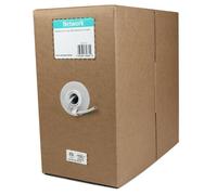StarTech.com Matassa cavi di rete Cat5e - Rotolo in serie di cavi UTP solidi CMR Cat5e, 304,8 m colore grigio