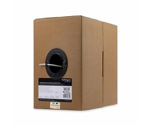 StarTech.com Matassa di cavi LAN Cat5e solidi UTP da 305 m - Bobina di rete ethernet RJ45 - Cavo Ethernet Sfuso Cetificato CMR NEW